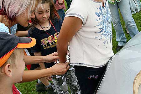 Cesta pohádkami, Dolní Třebonín 27.6.2009, foto: Václav Krametbauer