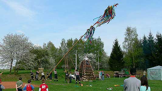 Čarodějnice, Dolní Třebonín 30.4.2010