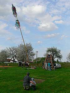 Čarodějnice, Dolní Třebonín 30.4.2010