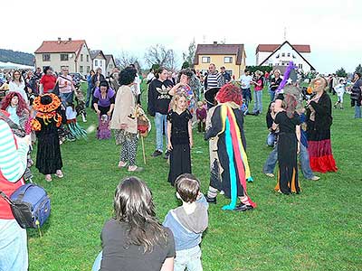 Čarodějnice, Dolní Třebonín 30.4.2010