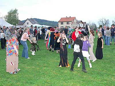 Čarodějnice, Dolní Třebonín 30.4.2010