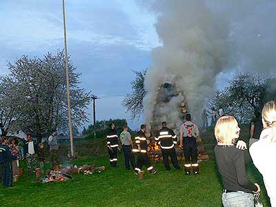 Čarodějnice, Dolní Třebonín 30.4.2010