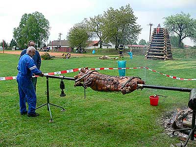 Pálení čarodějnic, Dolní Třebonín 30.4.2011