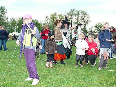 Pálení čarodějnic, Dolní Třebonín 30.4.2011