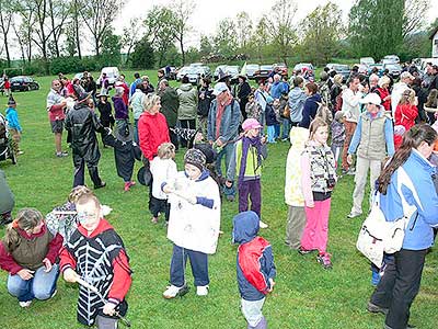 Pálení čarodějnic, Dolní Třebonín 30.4.2011