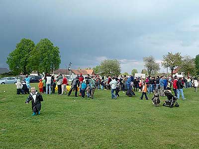 Pálení čarodějnic, Dolní Třebonín 30.4.2011