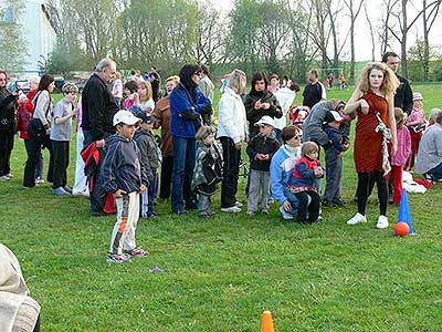 Pálení čarodějnic v obci Dolní Třebonín, 30.4.2008, foto: Jan Švec