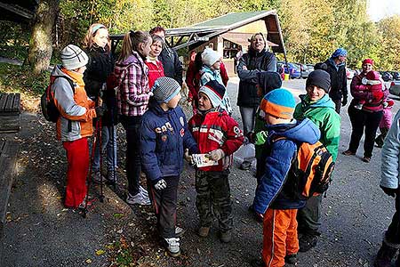 Výstup na Kleť pro děti, sobota 22. října 2011