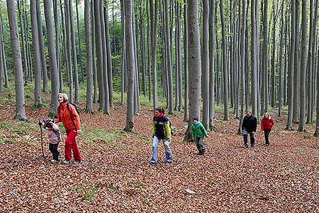 Výstup na Kleť pro děti, sobota 22. října 2011