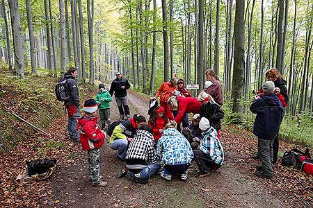 Výstup na Kleť pro děti, sobota 22. října 2011