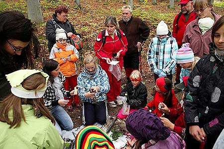 Výstup na Kleť pro děti, sobota 22. října 2011