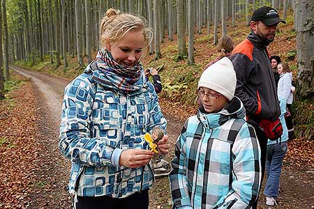 Výstup na Kleť pro děti, sobota 22. října 2011