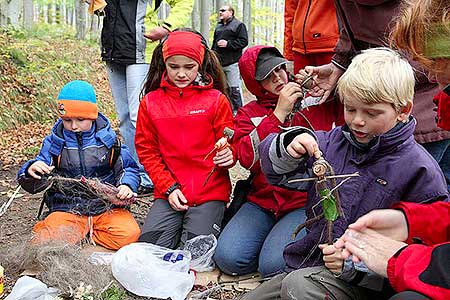 Výstup na Kleť pro děti, sobota 22. října 2011