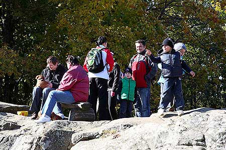 Výstup na Kleť pro děti, sobota 22. října 2011