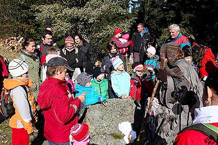 Výstup na Kleť pro děti, sobota 22. října 2011