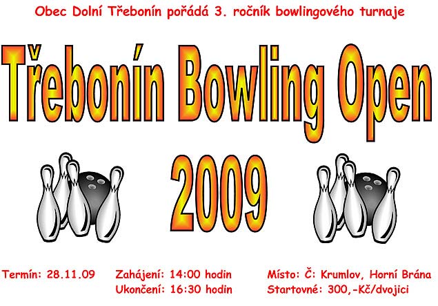 Bowling Open - podzim 2009