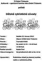 Dětské cyklistické závody 2010