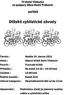 Dětské cyklistické závody 2011