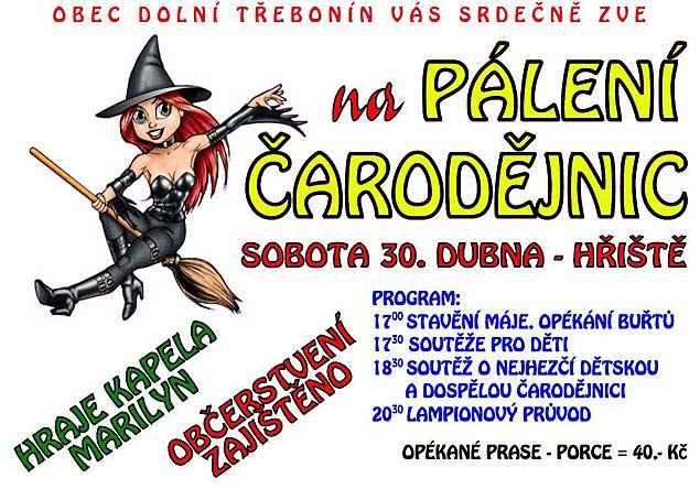 Pálení čarodějnic 30.4.2011