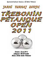 Jarní Třebonín Petanque Open 2011