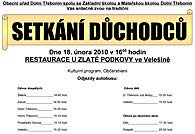 Setkání důchodců 2010