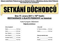 Setkání důchodců 2011