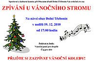 Zpívání u Vánočního stromu 2010