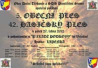 Společný obecní a hasičský ples 2012