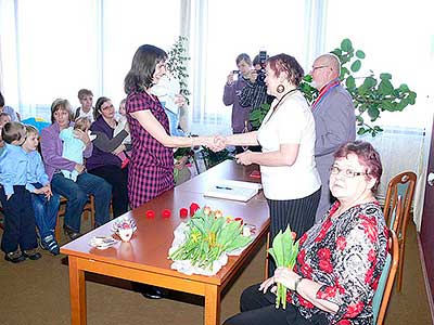 Vítání nových občánků obce Dolní Třebonín, 11.2.2012