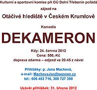 Otáčivé hlediště 2012 - Decameron