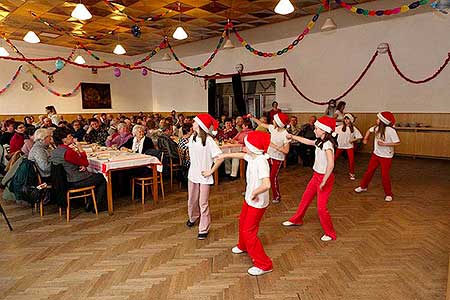 Setkání důchodců obce Dolní Třebonín, 18.2.2010, foto: Lubor Mrázek