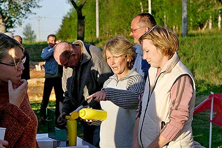 Pálení čarodějnic v obci Dolní Třebonín, 30.4.2007, foto: Lubor Mrázek