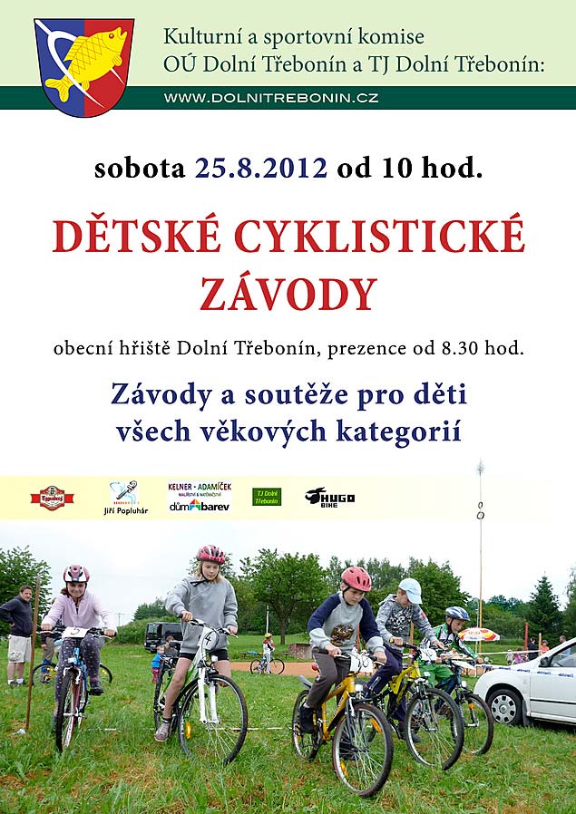 Dětské cyklistické závody 25.8.2012