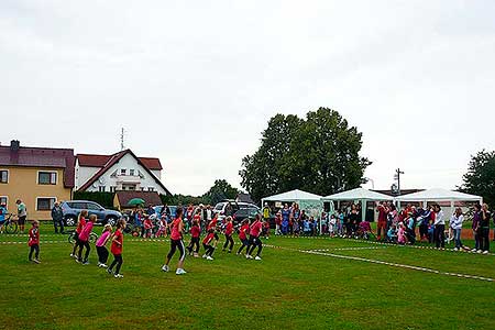 Dětské cyklistické závody, Dolní Třebonín 25.8.2012