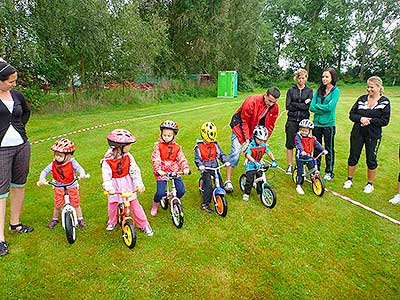 Dětské cyklistické závody, Dolní Třebonín 25.8.2012