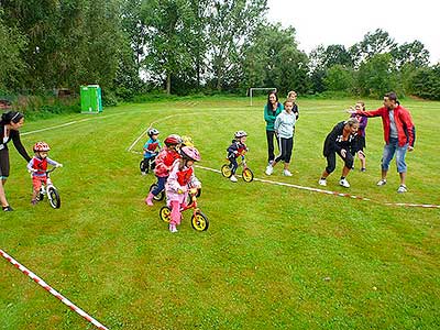 Dětské cyklistické závody, Dolní Třebonín 25.8.2012