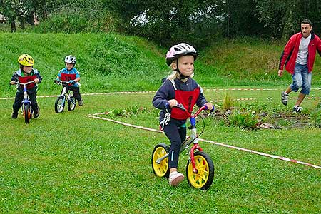 Dětské cyklistické závody, Dolní Třebonín 25.8.2012