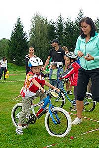 Dětské cyklistické závody, Dolní Třebonín 25.8.2012