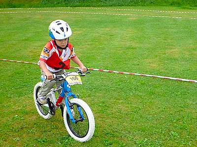 Dětské cyklistické závody, Dolní Třebonín 25.8.2012