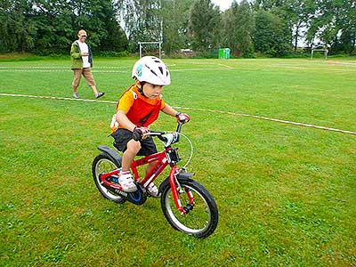 Dětské cyklistické závody, Dolní Třebonín 25.8.2012