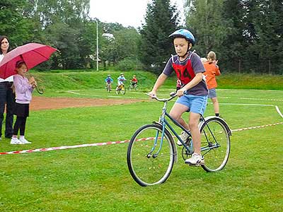 Dětské cyklistické závody, Dolní Třebonín 25.8.2012