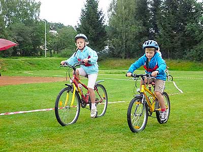 Dětské cyklistické závody, Dolní Třebonín 25.8.2012