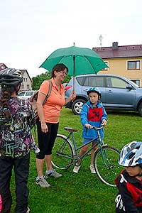 Dětské cyklistické závody, Dolní Třebonín 25.8.2012