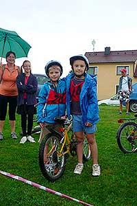 Dětské cyklistické závody, Dolní Třebonín 25.8.2012