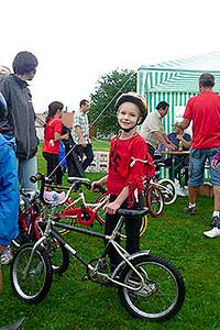 Dětské cyklistické závody, Dolní Třebonín 25.8.2012