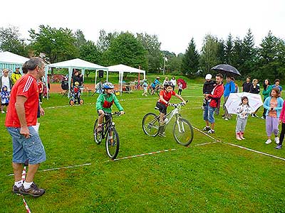 Dětské cyklistické závody, Dolní Třebonín 25.8.2012