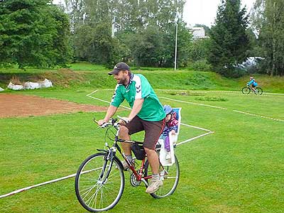 Dětské cyklistické závody, Dolní Třebonín 25.8.2012