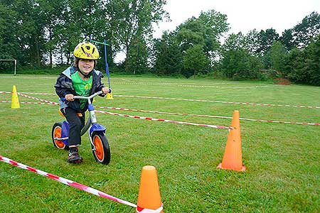 Dětské cyklistické závody, Dolní Třebonín 25.8.2012