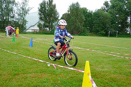 Dětské cyklistické závody, Dolní Třebonín 25.8.2012