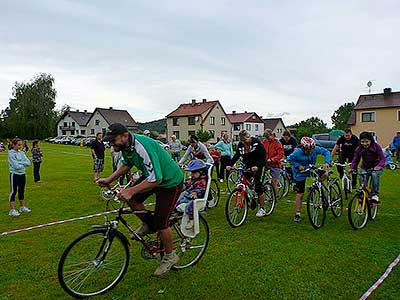 Dětské cyklistické závody, Dolní Třebonín 25.8.2012